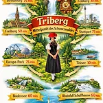 Self-check-in Zentrale Fewos In Triberg - Nah Am Wasserfall - Apartamento *