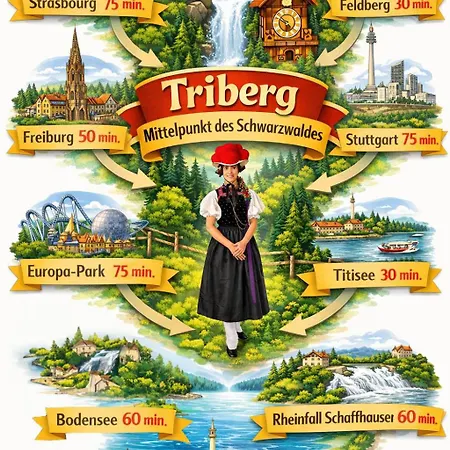Self-check-in Zentrale Fewos In Triberg - Nah Am Wasserfall - Διαμέρισμα *
